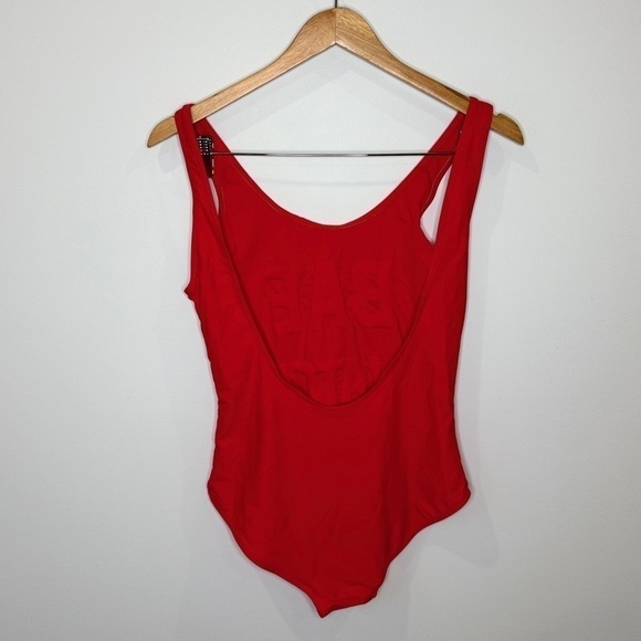 Bae Watch Red One-Piece Swimsuit (Medium) - Picture 4 of 5